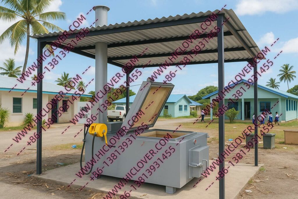 Compact Top-Loading Medical Waste Incinerator (10C20 kg/hour)